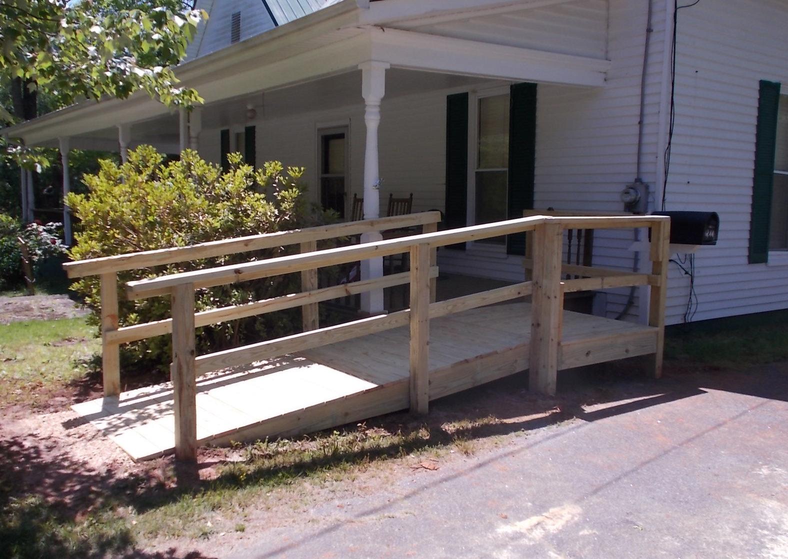 Rotary constructs ramp for Hitchcocks